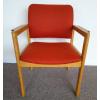 Danish Oak Carver in orange wool